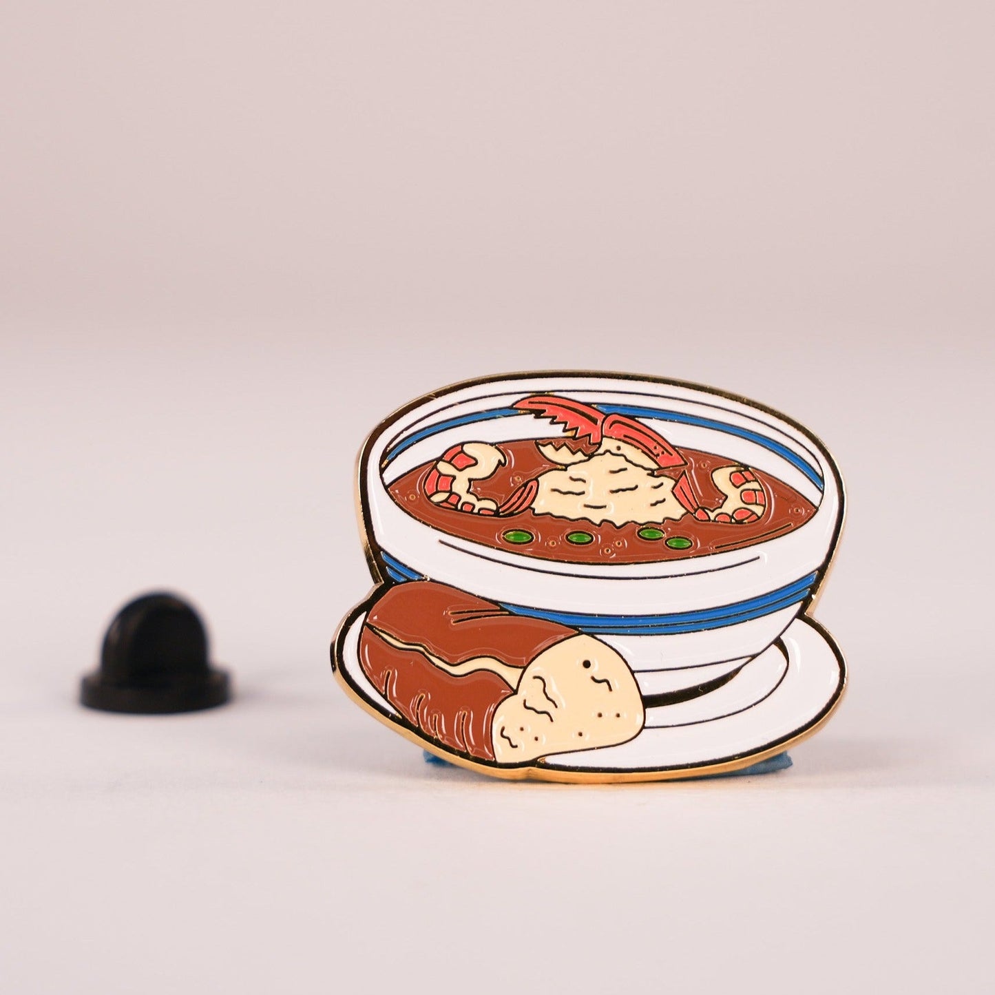 Gumbo Enamel Pin - Dirty Coast Press