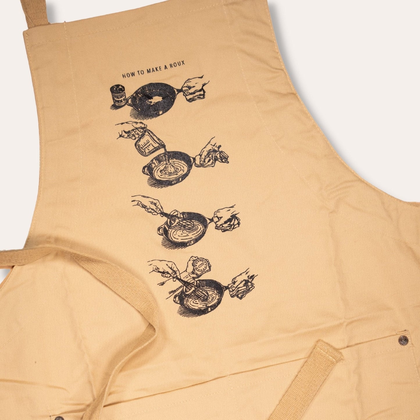 How To Make A Roux Apron - Dirty Coast Press