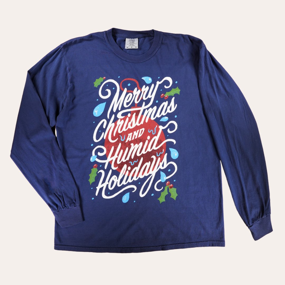 Humid Holidays Long Sleeve - Dirty Coast Press