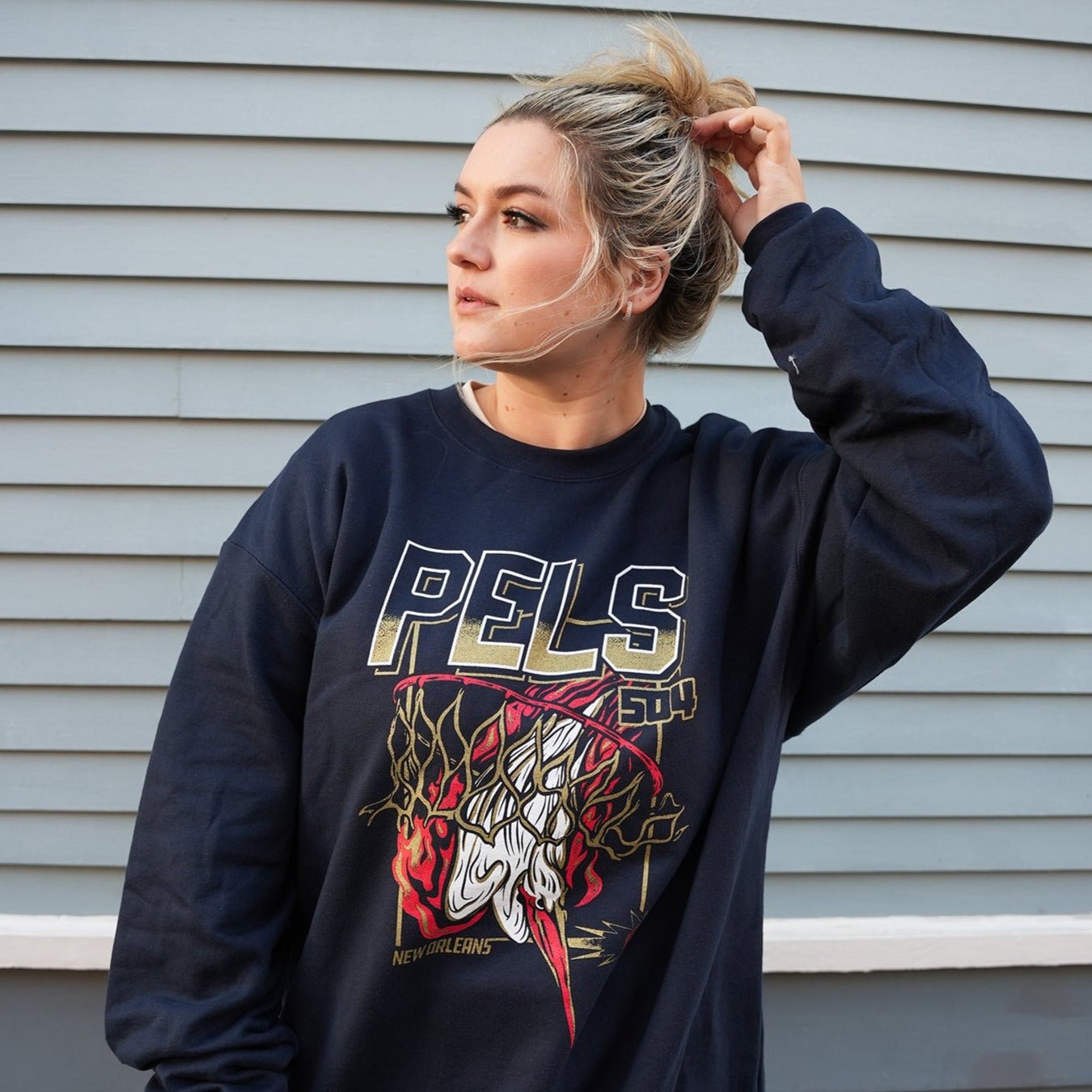 Nothin' But Net Sweatshirt - Dirty Coast