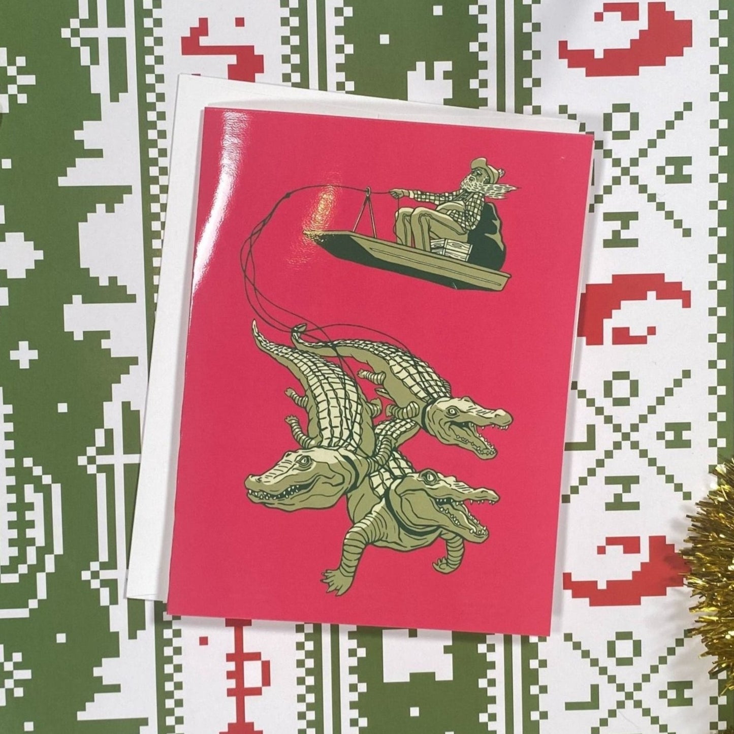 South Pole Greeting Card - Dirty Coast Press