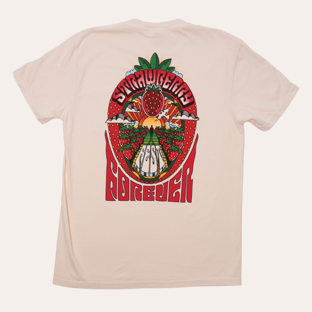 Strawberry Fest Forever Pocket Tee - Dirty Coast