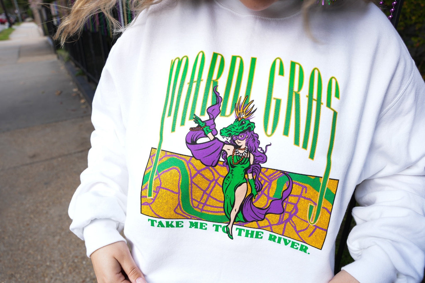 Take Me To The River Sweatshirt - Dirty Coast