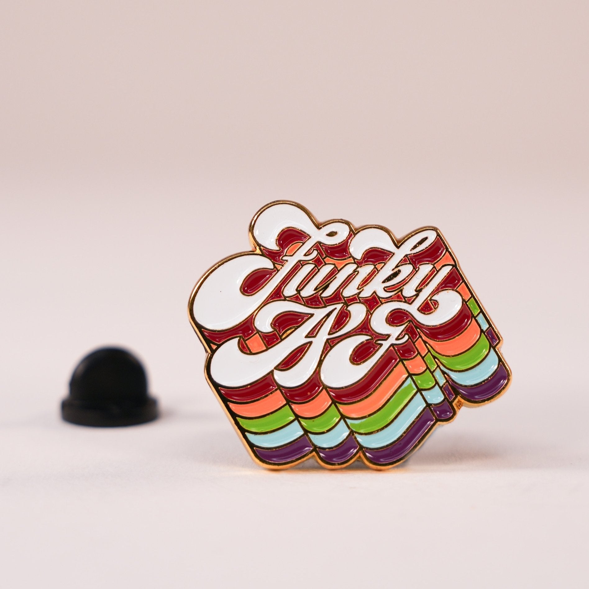 Funky AF Pin - Dirty Coast Press