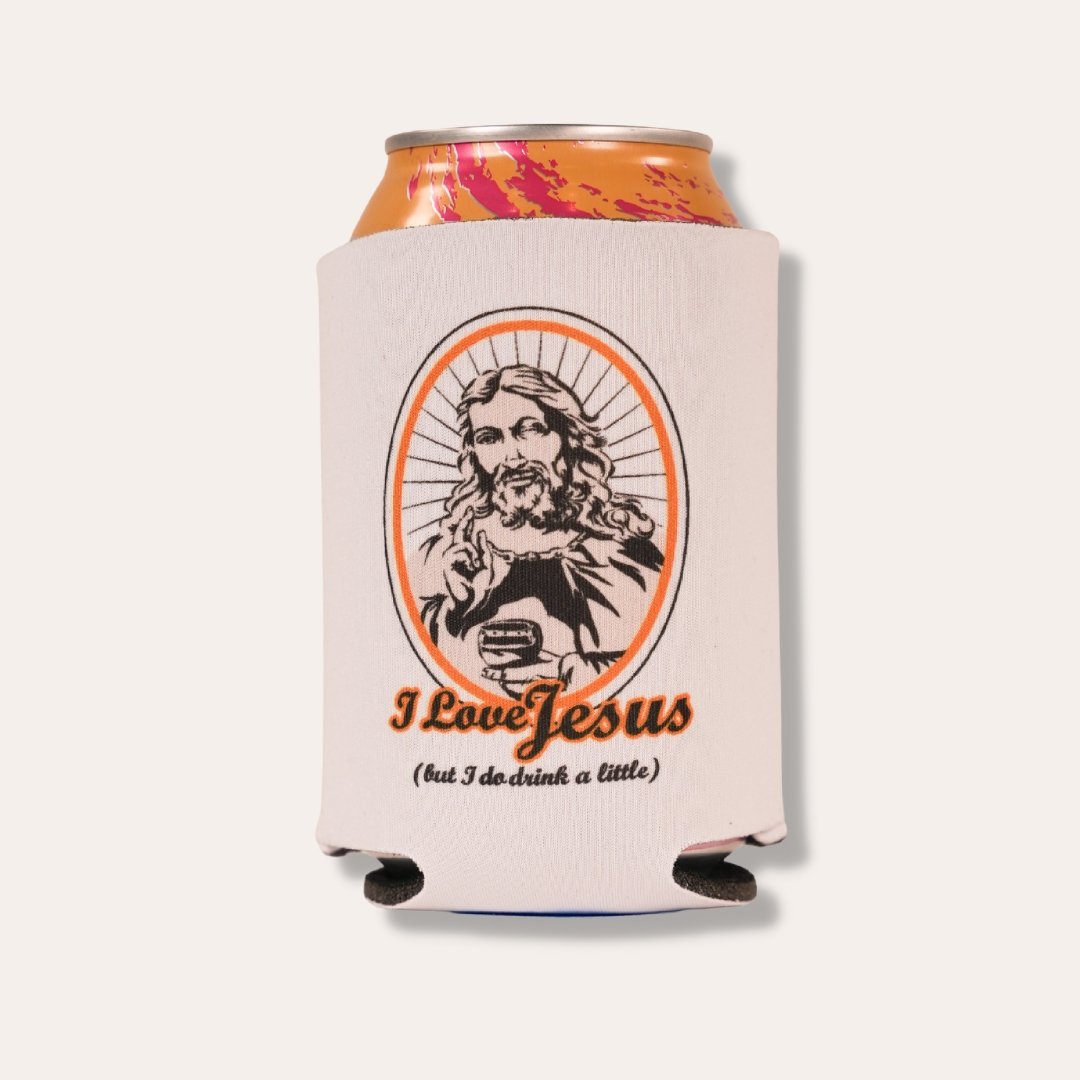 I Love Jesus Koozie