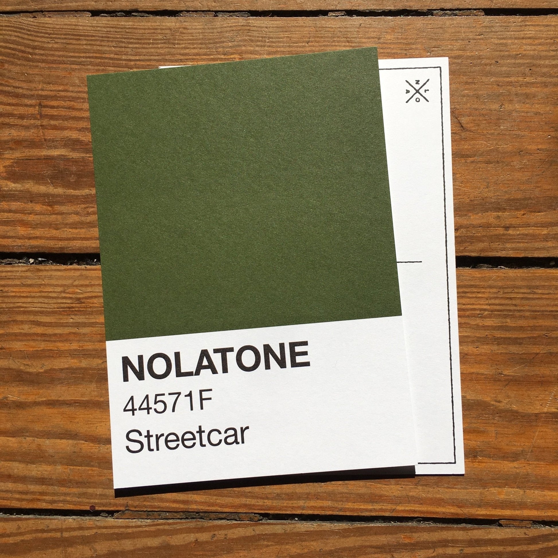 Nolatones Postcard - Streetcar - Dirty Coast Press