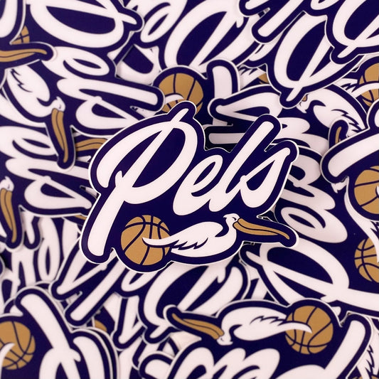 Pels Sticker - Dirty Coast Press