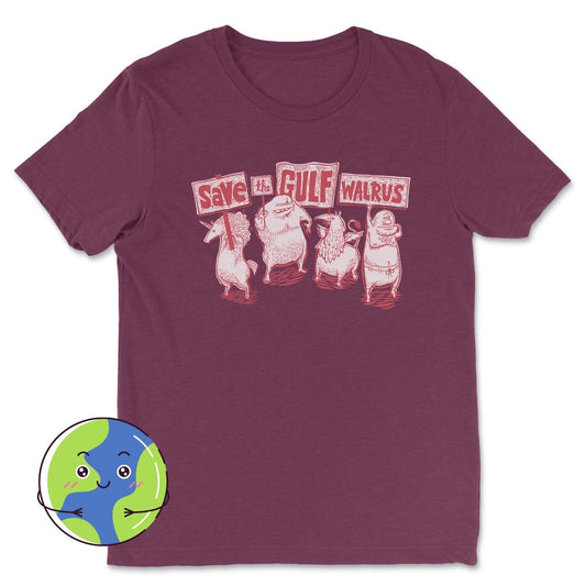 Save The Gulf Walrus - Dirty Coast Press