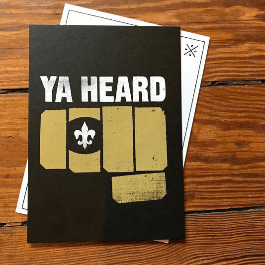 Ya Heard Postcard - Dirty Coast Press